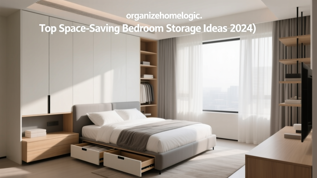 Top Space-Saving Bedroom Storage Ideas (2024)