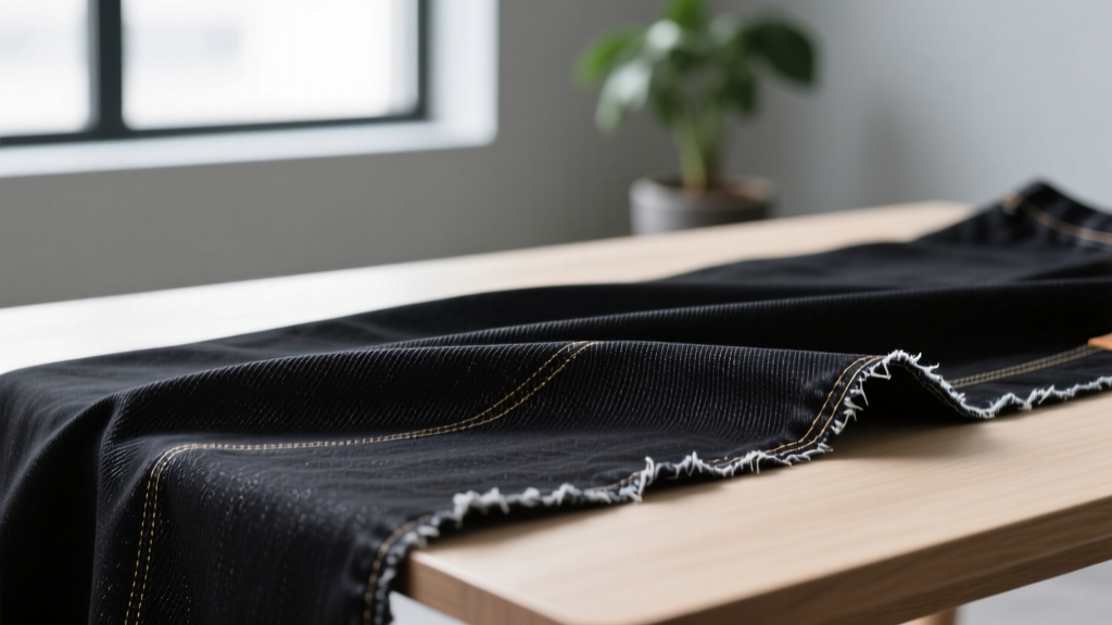 Black Denim Fabric by the Yard: Expert Guide & Sourcing Tips