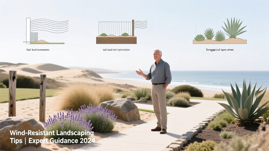 Wind-Resistant Landscaping for Coastal and Open Areas