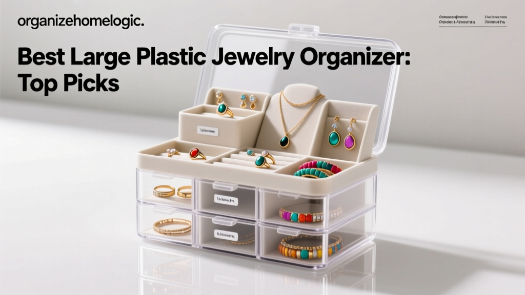 Best Large Plastic Jewelry Organizer: Top Picks