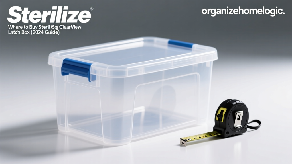 Where to Buy Sterilite 66qt ClearView Latch Box (2024 Guide)