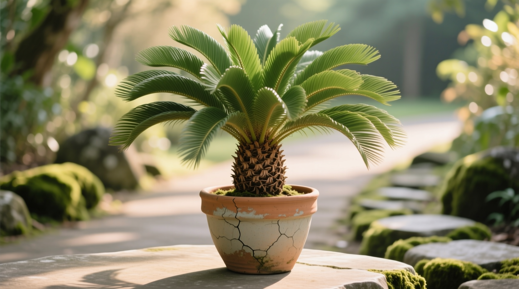 sago palm pot