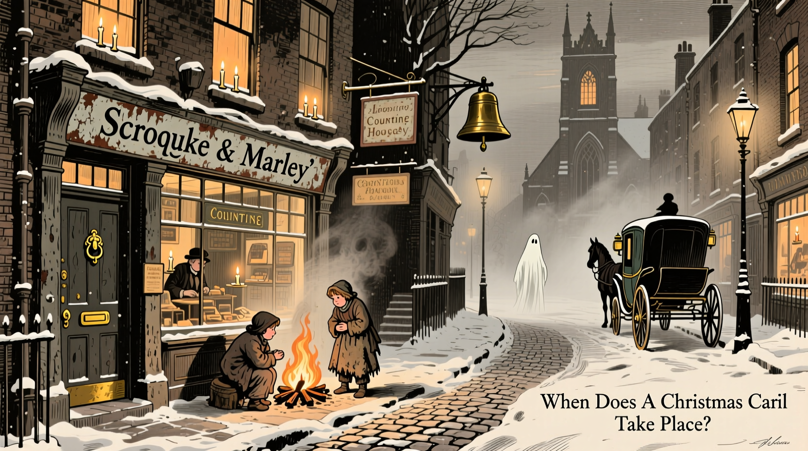 when does christmas carol take place