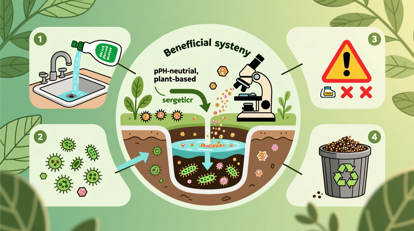 biodegradable glitter removers septic tanks