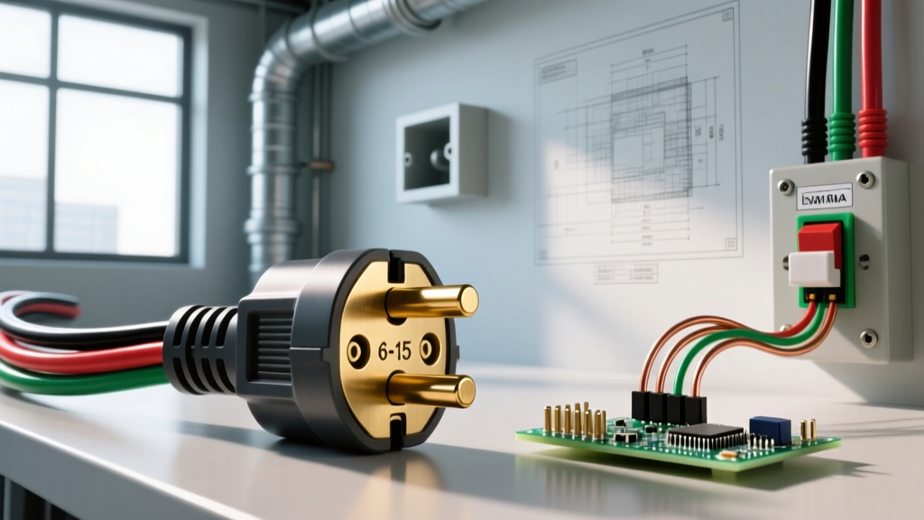 NEMA 6-15 Plug Explained: 240V Wiring Specs, Breaker Sizing, and Common Mistakes