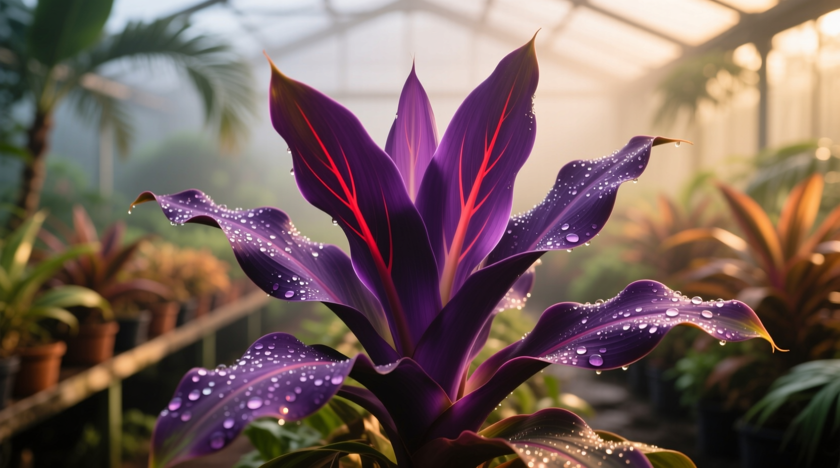 purple cordyline