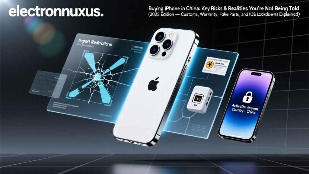 Buying iPhone in China: Key Risks & Realities You’re Not Being Told (2025 Edition — Customs, Warranty, Fake Parts, and iOS Lockdowns Explained)
