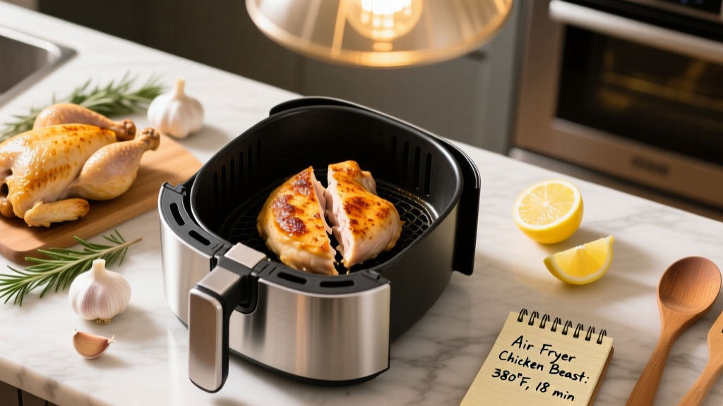 Air Fryer Chicken Breast: Perfect Time & Temp