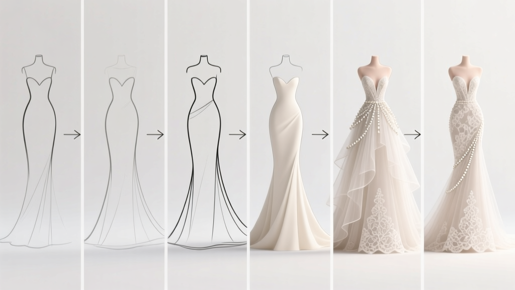 Wedding Dress Drawing: 7 Easy Steps for Beginners
