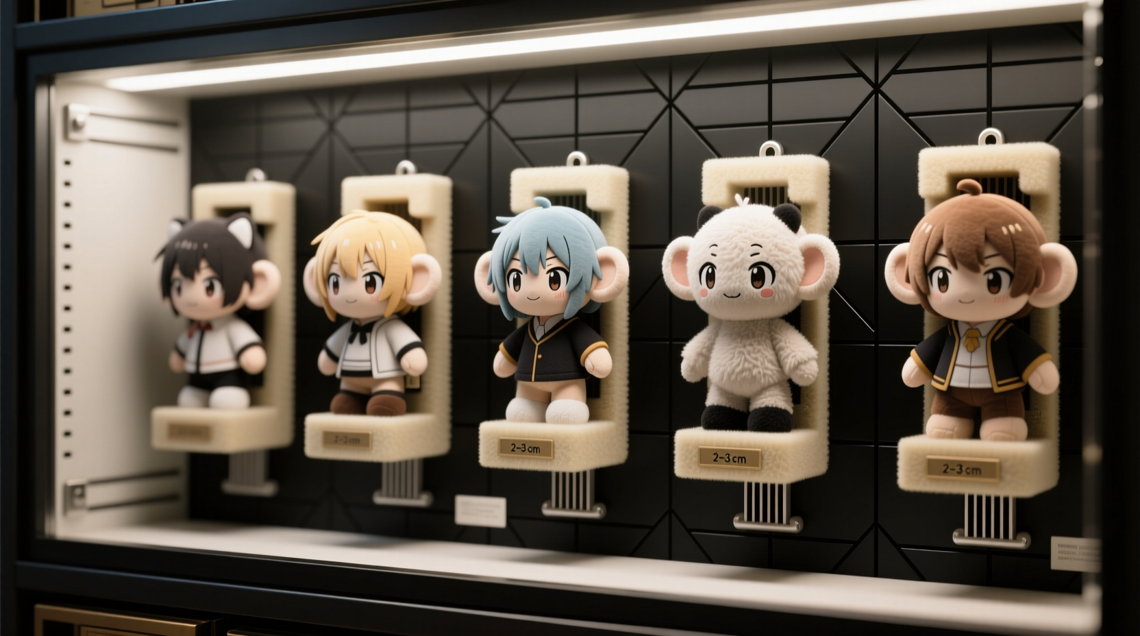 how to store anime plushies vertically in closets
