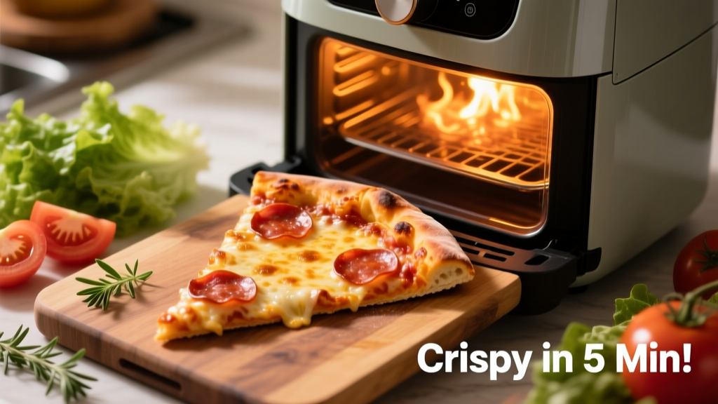 How to Reheat Cold Pizza in an Air Fryer (Crispy & Fast!)