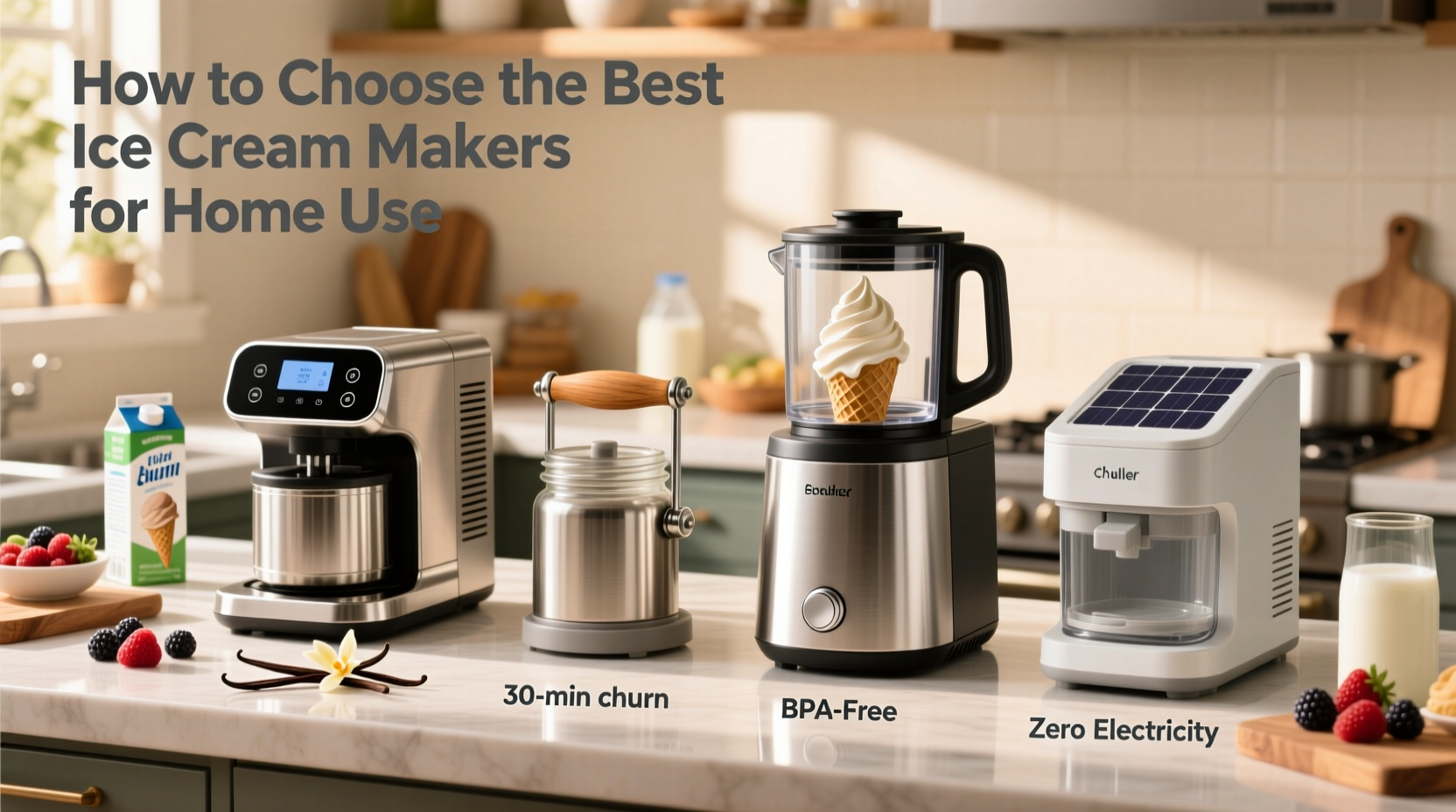 What Makes a Beginner-Friendly Ice Cream Maker