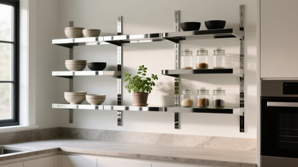 Best Chrome Kitchen Shelving: Stylish & Strong