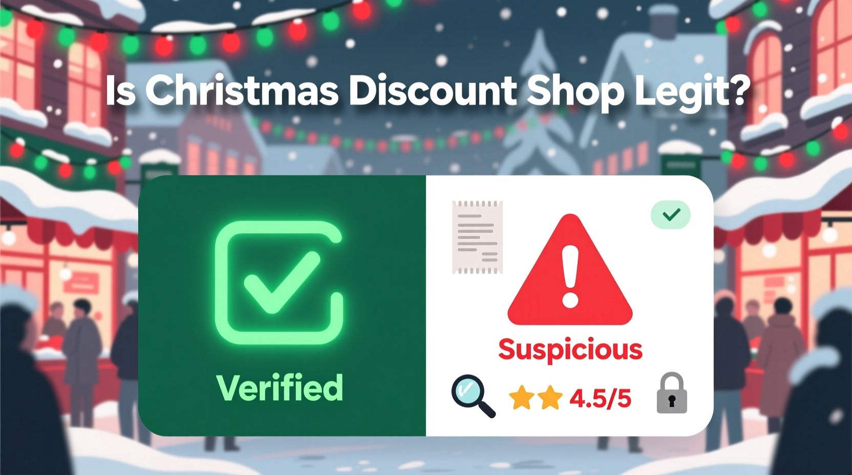 is christmas discount shop legit