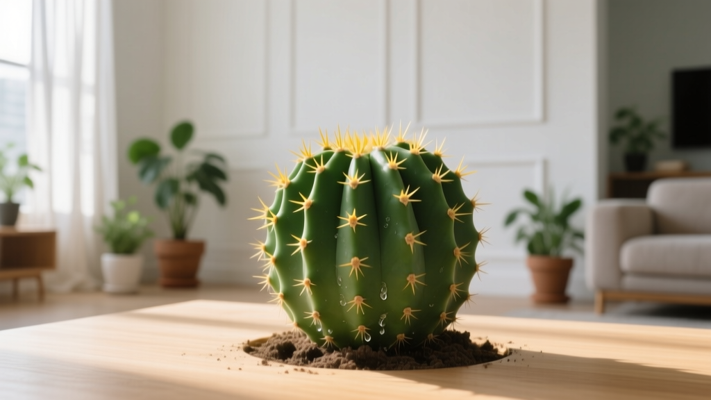 Indoor Cactus Yellow Leaves: Fix Root Stress & Drainage
