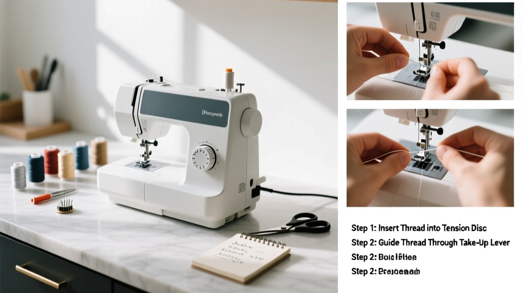 How to Thread a Sewing Machine: Step-by-Step Guide