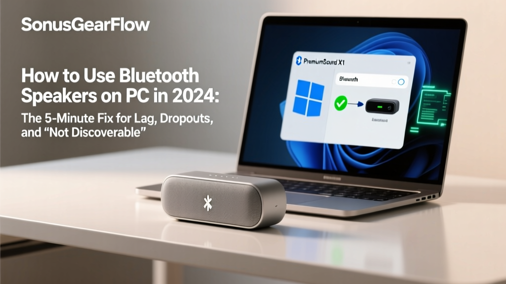 How To Use Bluetooth Speakers On Pc (2026)