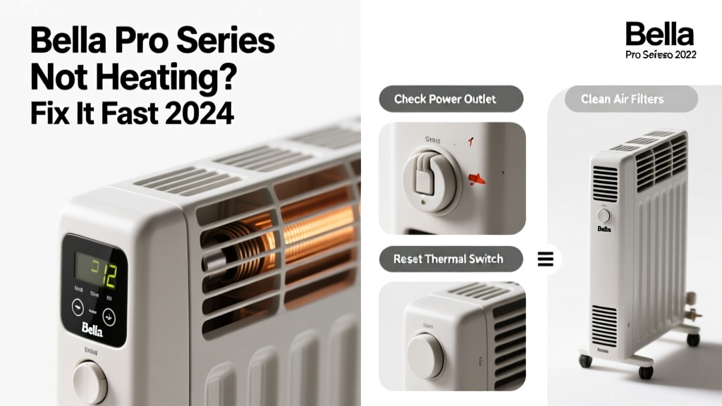 Bella Pro Series Not Heating? Fix It Fast (2024 Guide)