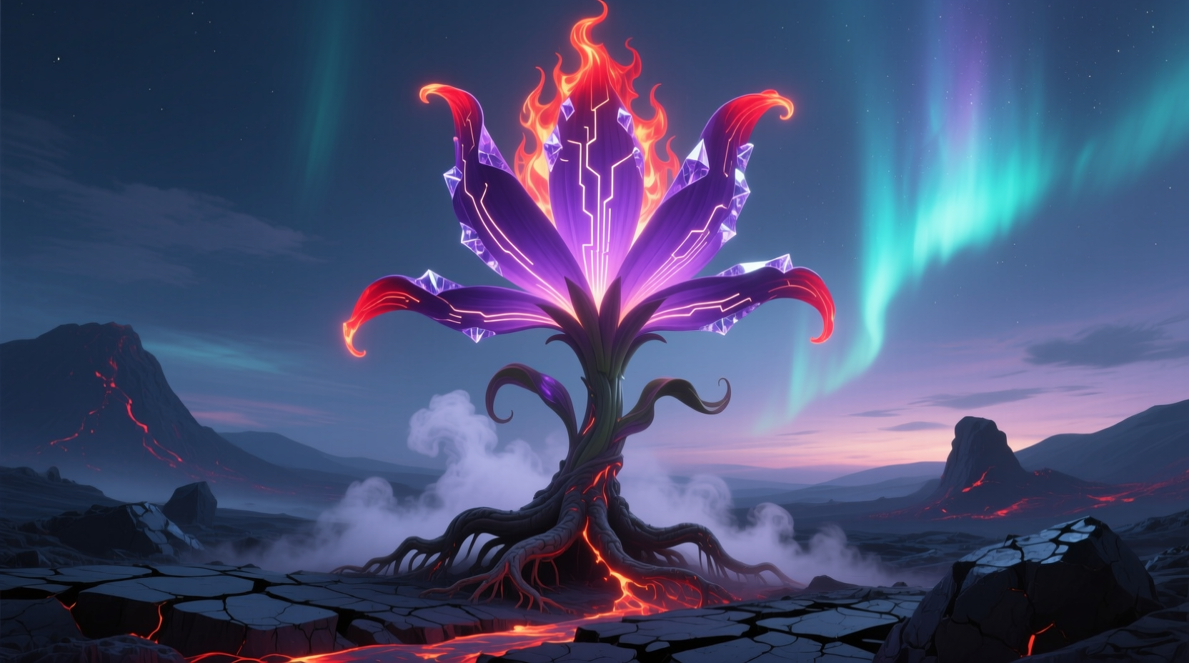 flame violet plant