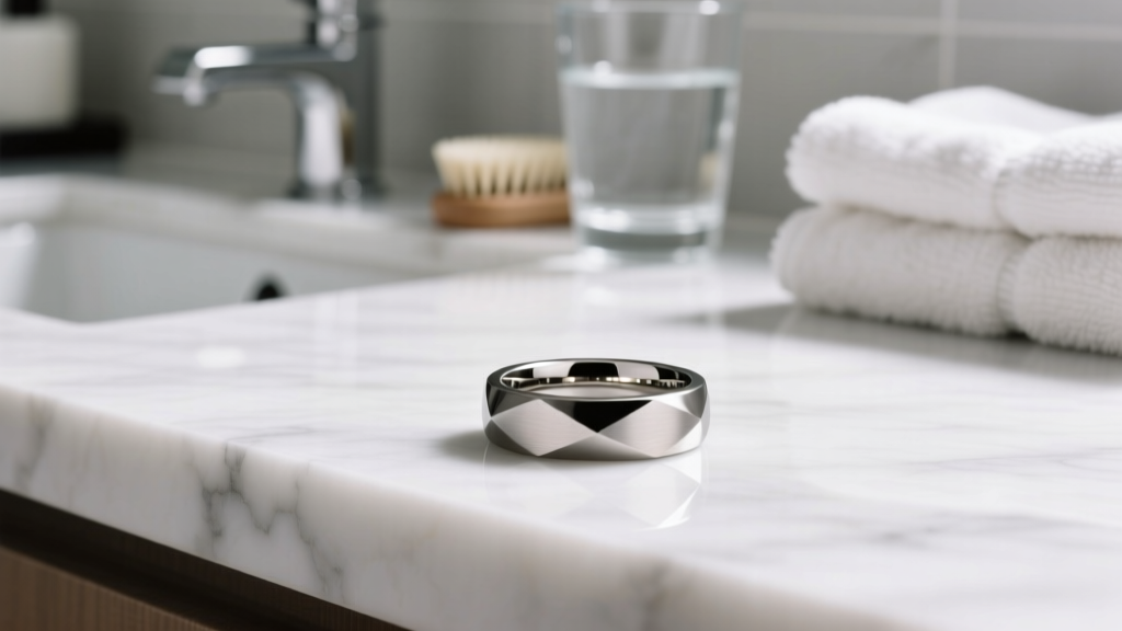 How to Clean a Tungsten Wedding Ring Safely