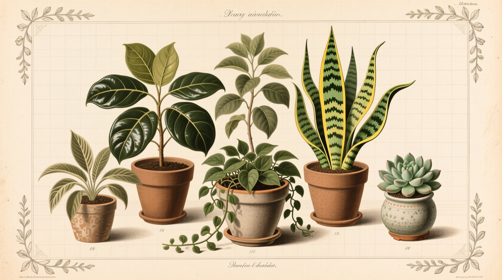 types of house plants