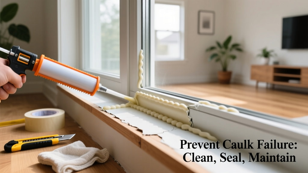 How to Prevent Window Caulk Failure in Homes