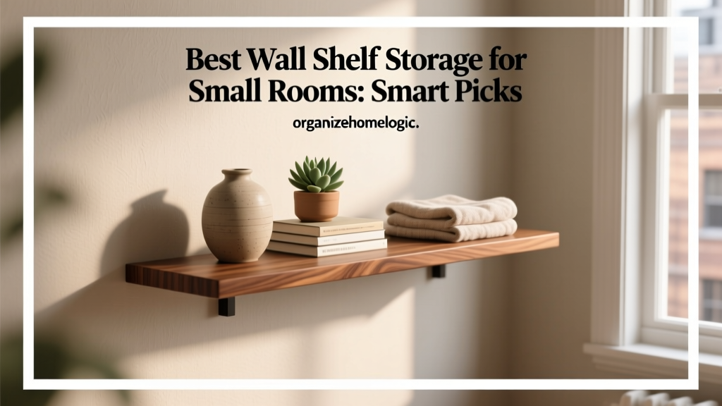 Best Wall Shelf Storage for Small Rooms: Smart Picks
