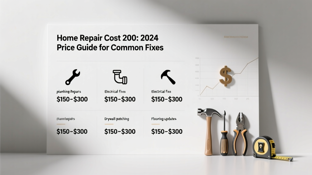 Home Repair Cost 200: Price Guide for Common Fixes
