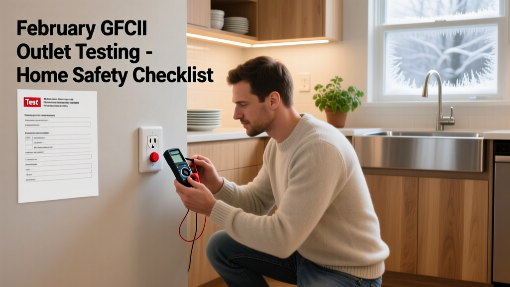 February GFCI Outlet Testing: Home Safety Checklist