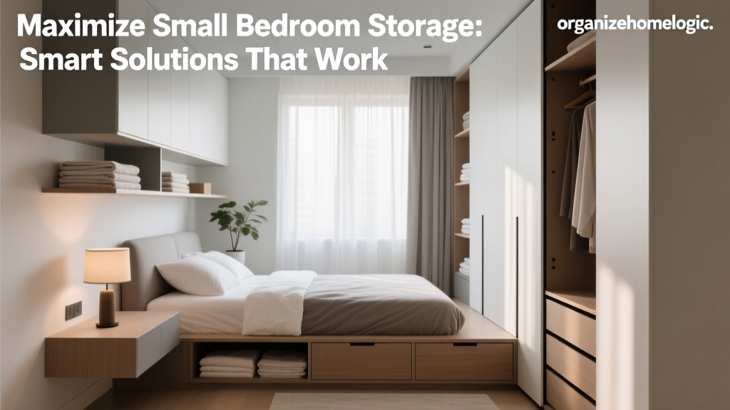 Maximize Small Bedroom Storage: Smart Solutions That Work