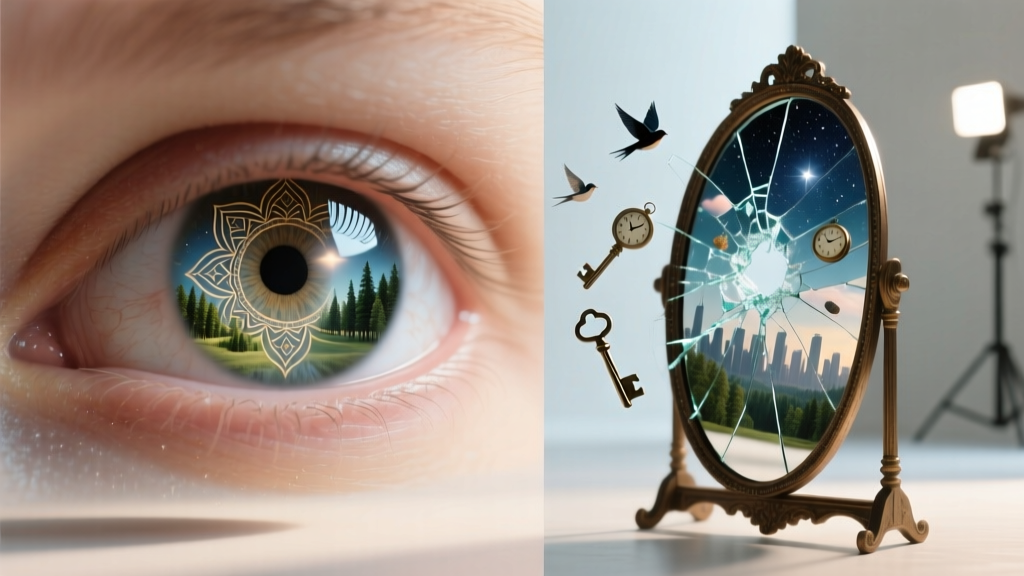 Eyes vs Mirror: Dream Symbol Comparison