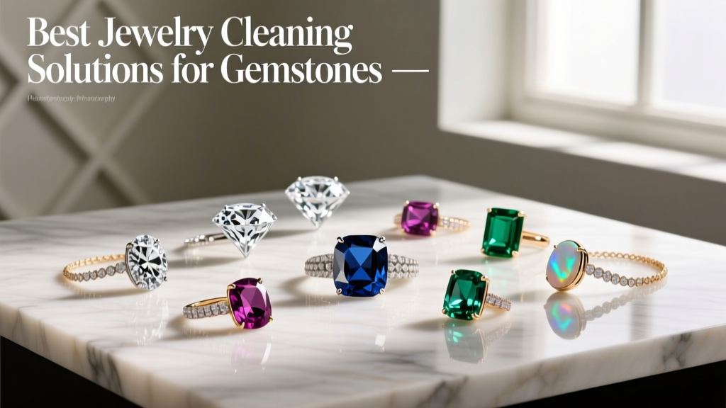 Best Jewelry Cleaning Solutions for Gemstones