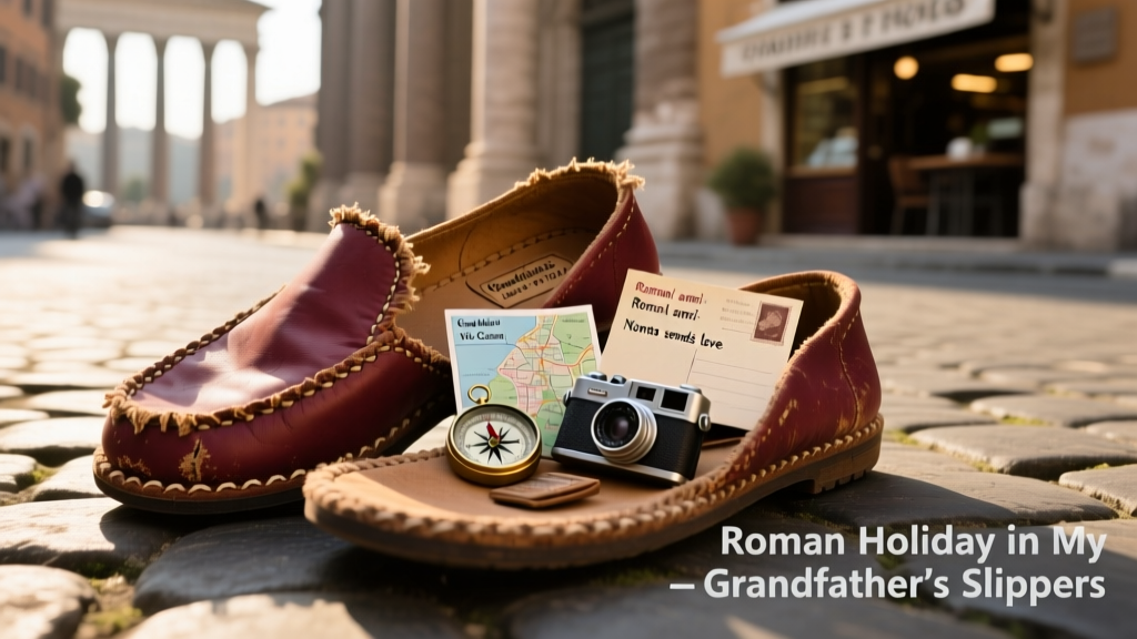 A Roman Holiday in My Grandfather’s Slippers: How Vintage Footwear Changed My Approach to Travel Gear