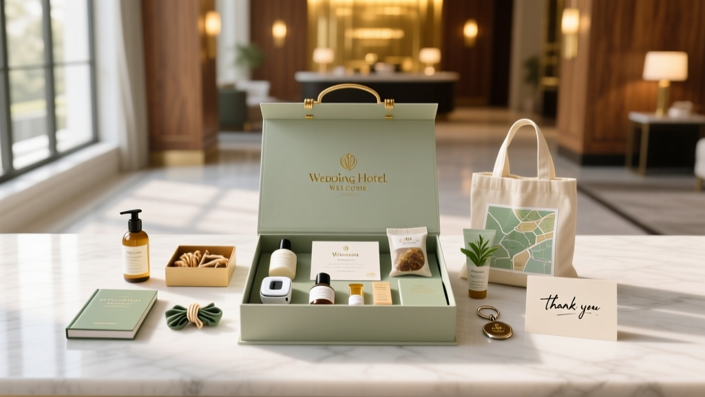 Wedding Hotel Welcome Bags: Data-Backed Guide (2026)
