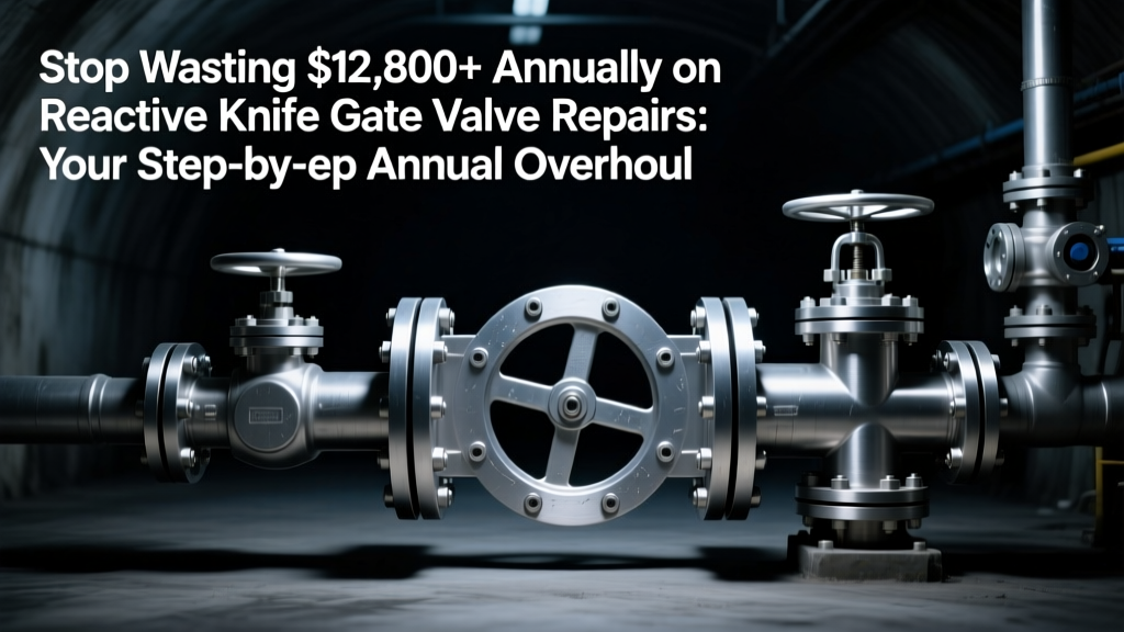 Stop Wasting $12.8K/Year on Knife Gate Valve Repairs
