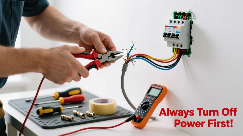 How to Fix Exposed Electrical Wire Safely at Home