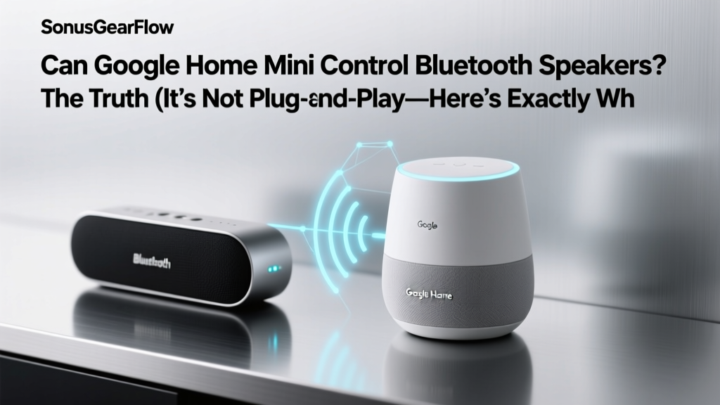 Google Home Mini Bluetooth Speaker Control (2026)