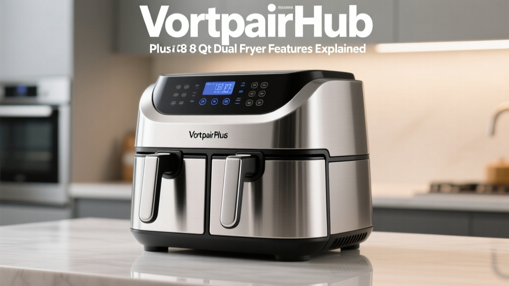 Vortex Plus 8 Qt Dual Fryer Features Explained