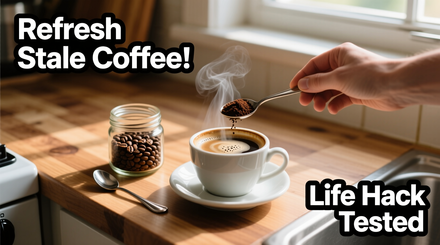 how to refresh stale coffee without making a new pot life hack tested