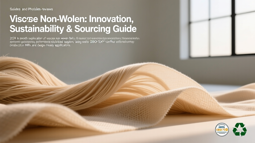 Viscose Non Woven: Innovation, Sustainability & Sourcing Guide