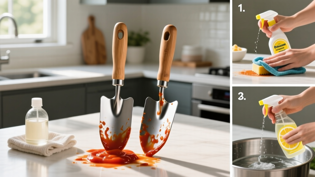 Tested: How to Get Tomato Sauce Out of Garden Tools Fast