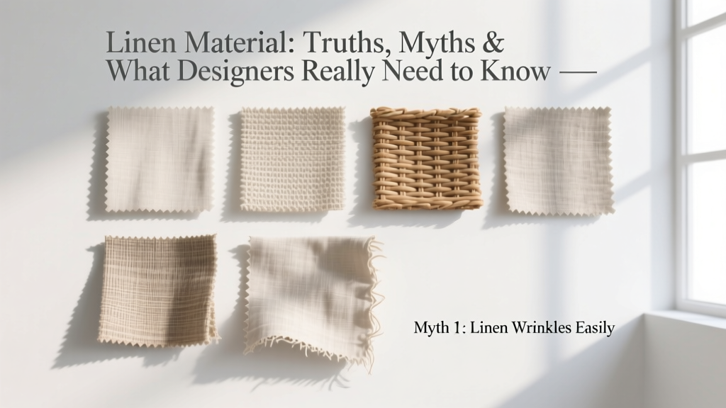 Linen Material: Truths, Myths & What Designers Really Need to Know