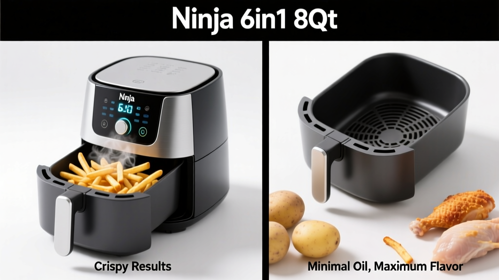 Ninja 6-in-1 8-Qt Air Fryer Review: Worth It?
