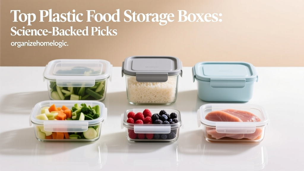 Top Plastic Food Storage Boxes: Science-Backed Picks