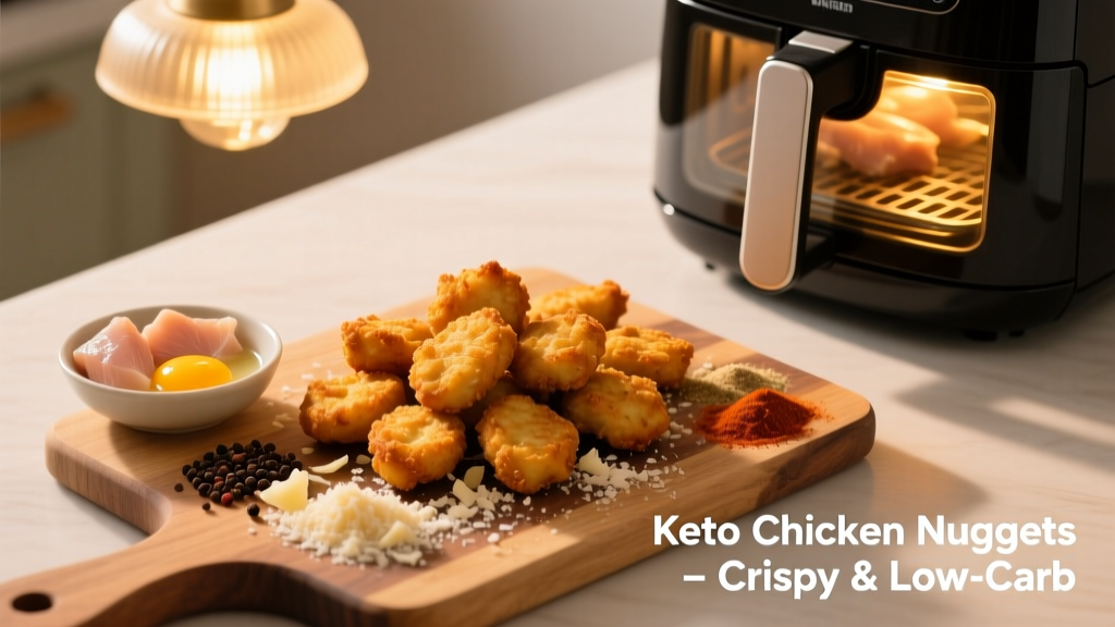 Keto Chicken Nuggets: Crispy Air Fryer Recipe