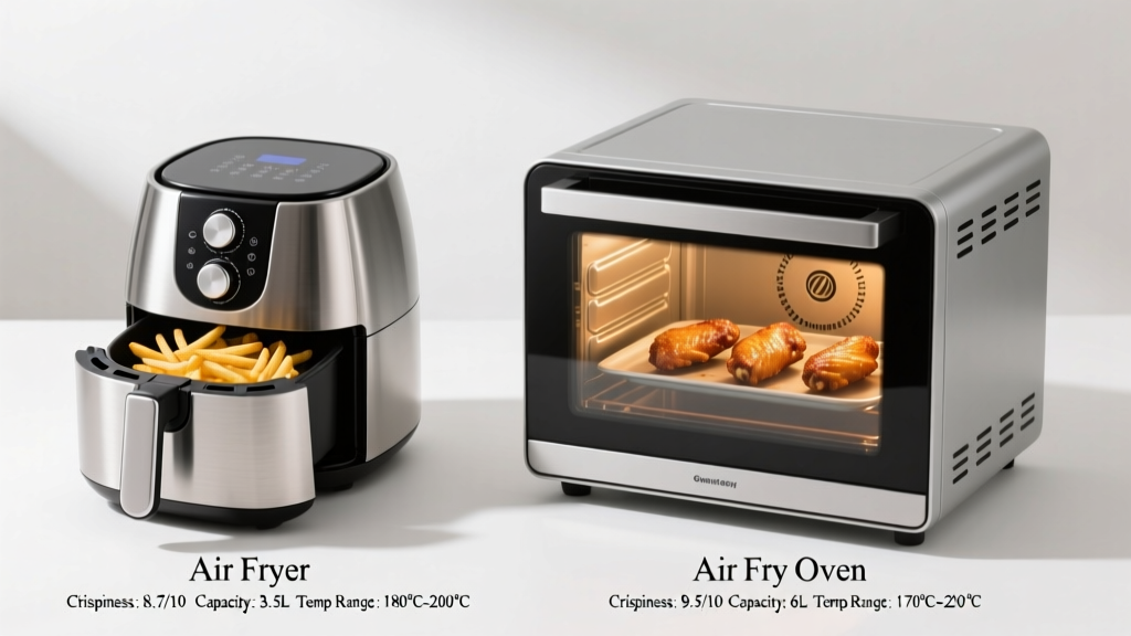 Air Fryer vs Air Fry Oven: Which Delivers Crispier Results?