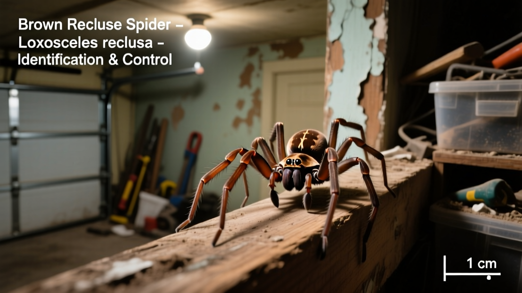 Brown Recluse Spiders in the Garage: Identification & Control