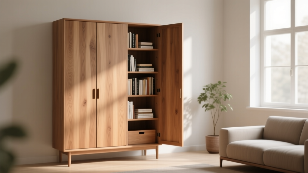 Solid Wood Bookcase with Doors: Worth It?