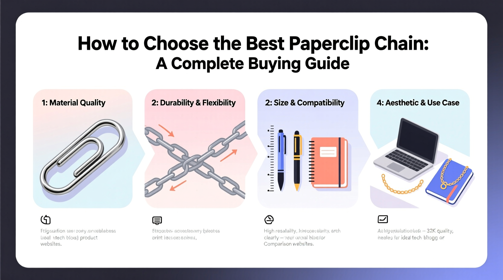 How to Choose the Best Paperclip Chain: A Complete Buying Guide