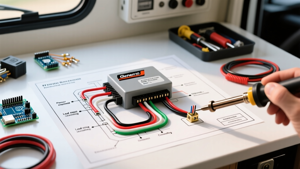 RV Wiring Diagram for Generac Transfer Switch: 50A Motorhome Guide
